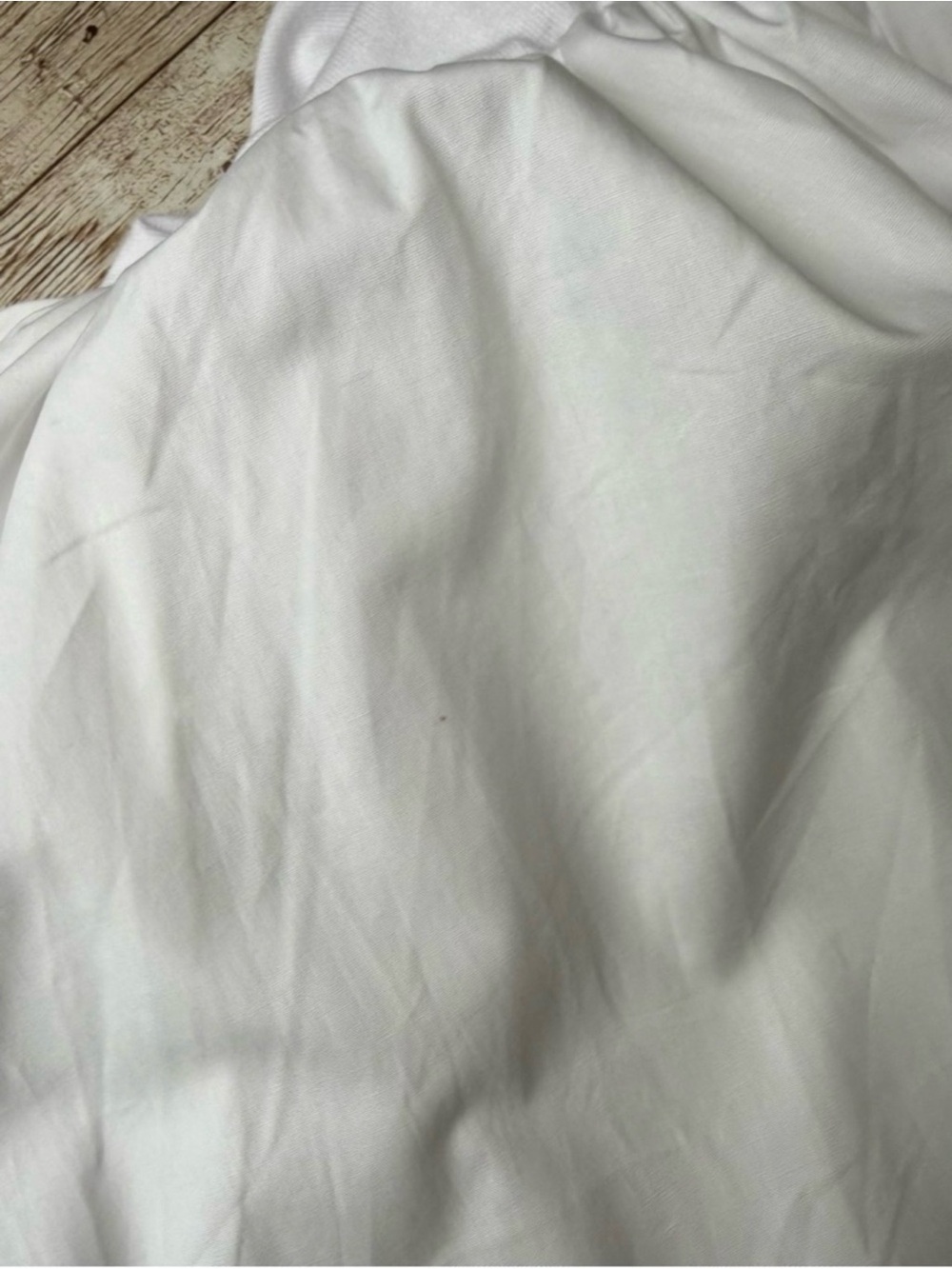 Commense White Sleeveless Cotton Blend Midi Dress Pockets NWT XS - Picture 10 of 10